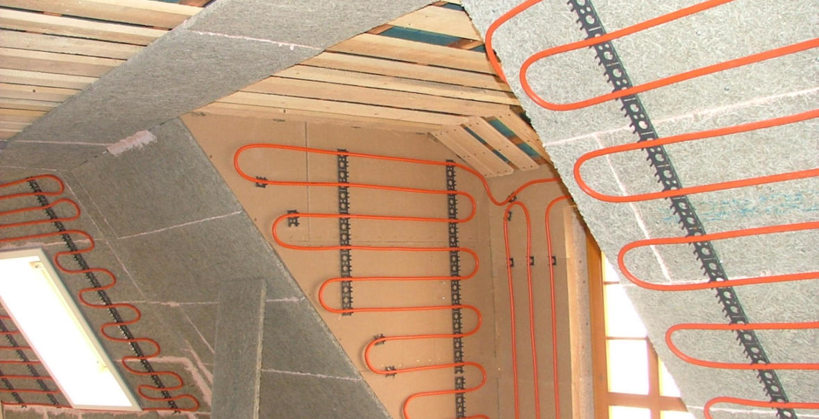 Inštalacije stenskega gretja Goriška