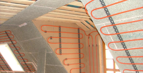 Inštalacije stenskega gretja Goriška